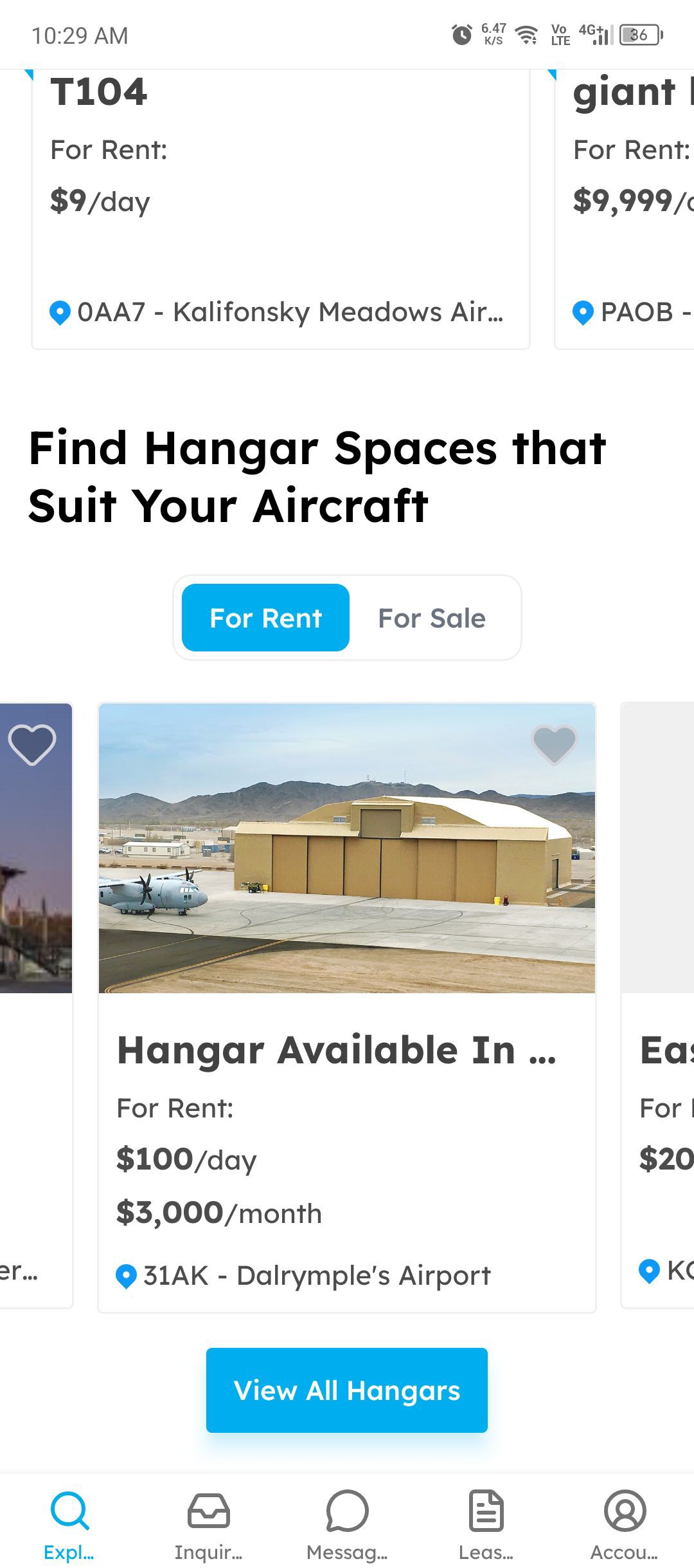 Hangar Image