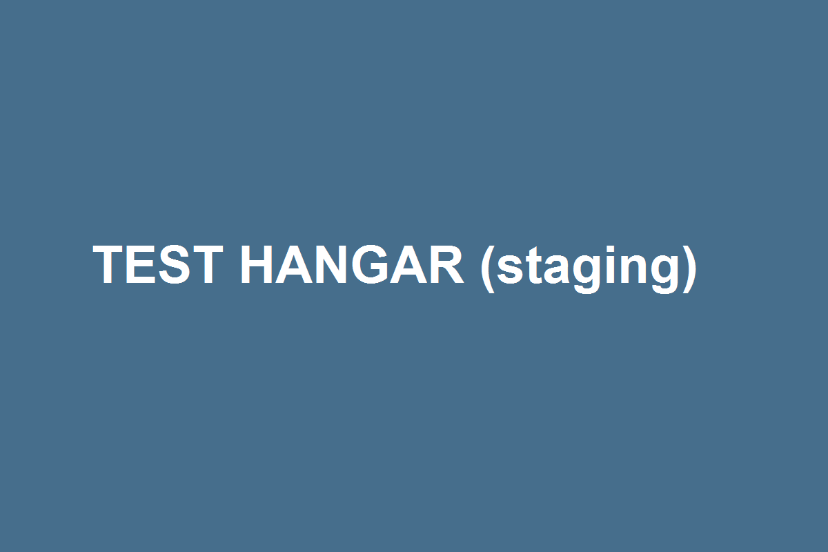 Hangar Image
